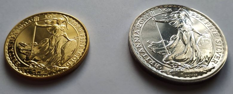 britannia 1 ounce coins