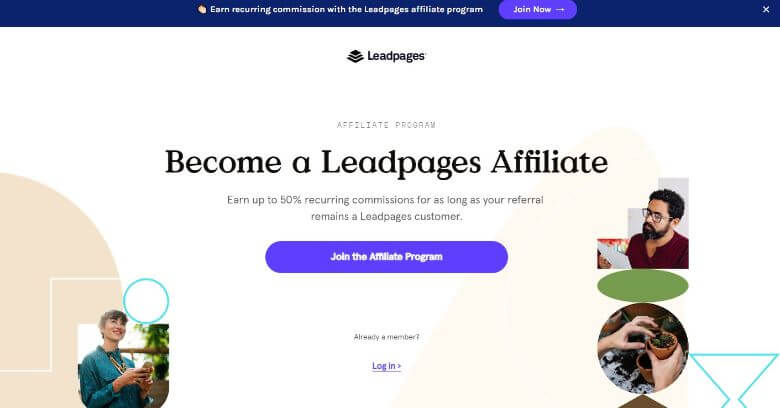 Leadpages affiliate program