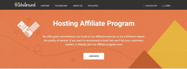 Siteground affiliate program
