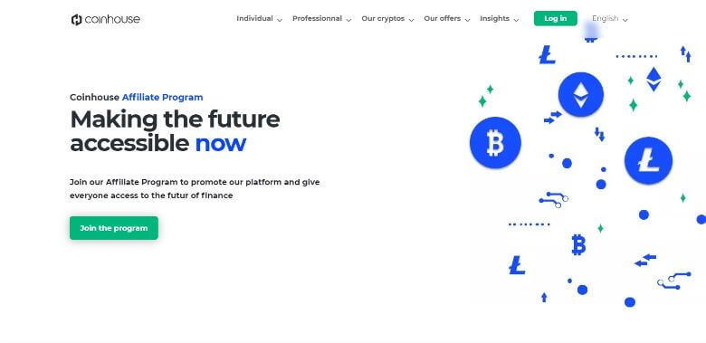 coinhouse homepage