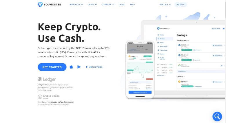 youhodler homepage